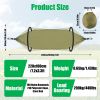 Camping Hammock with Mosquito Net 3-in-1 Portable Hammock Tent with BuiltIn Mosquito Net Dual-Way Zippers 440lbs Capacity Attached Storage Pocket fo